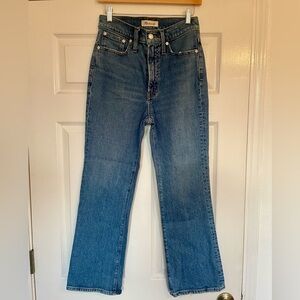 Madewell Vintage Flare Crop Jeans in Blue